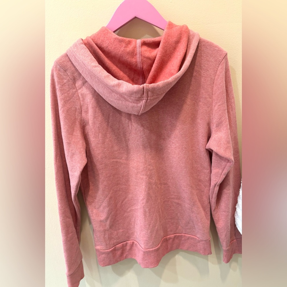 Old Navy Pink Zip Up Sweatshirt - Picture 2 of 3